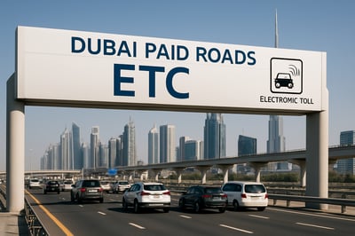 Dubai Paid Roads electronic toll system
